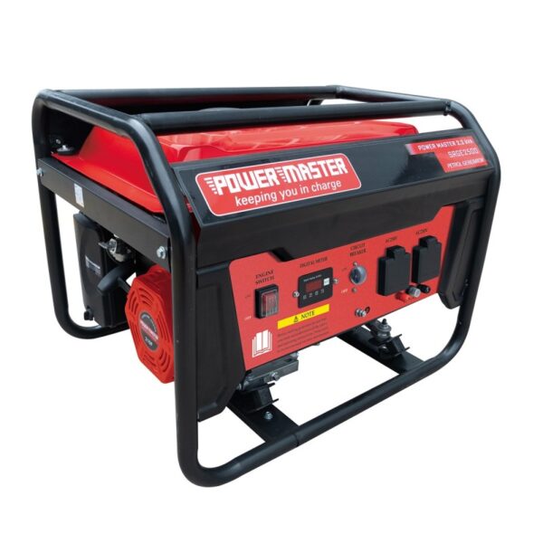 Master Generator Powermaster Generator 7.5KVA Petrol Push Button St – Centrix Solar